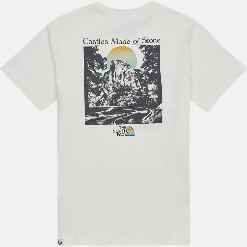 The North Face T-shirts RE-GRIND TEE NF0A7X2MN3M OFF WHITE